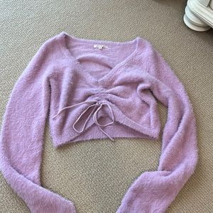 Super cute fuzzy sweater